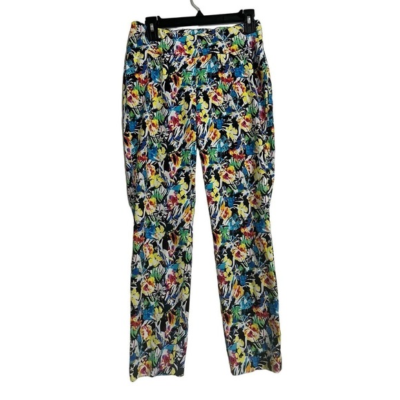 Holland Ave Bright Tropical Pants - Picture 1 of 4